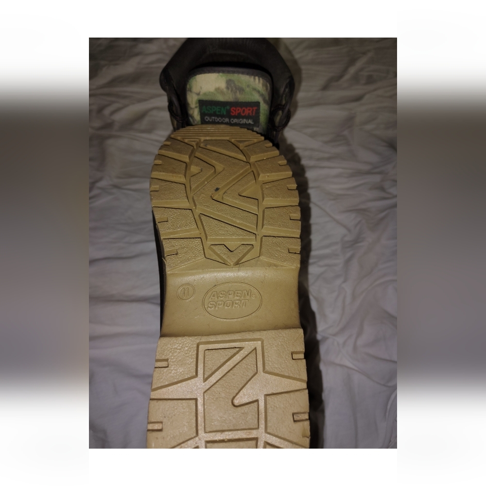 Aspen Sport Outdoor Original Tinsulate Insulated Duck Camouflage Snow Rain Boots - Picture 4 of 4